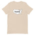 Home - On Map Of America Short-sleeve unisex t-shirt - Mainstream Freedom